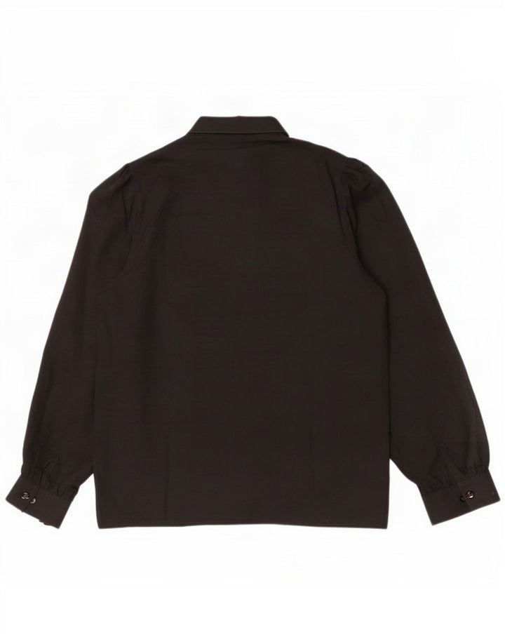 Lady Windsor Chemisier Femme IT 42 Polyester Noir Moyen