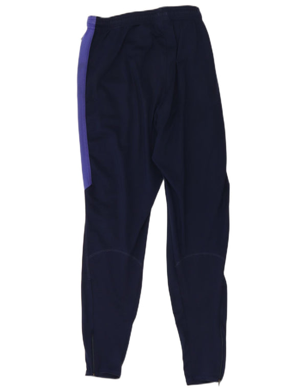 Pantaloni da tuta Nike Dri Fit da uomo, poliestere color block medio blu navy