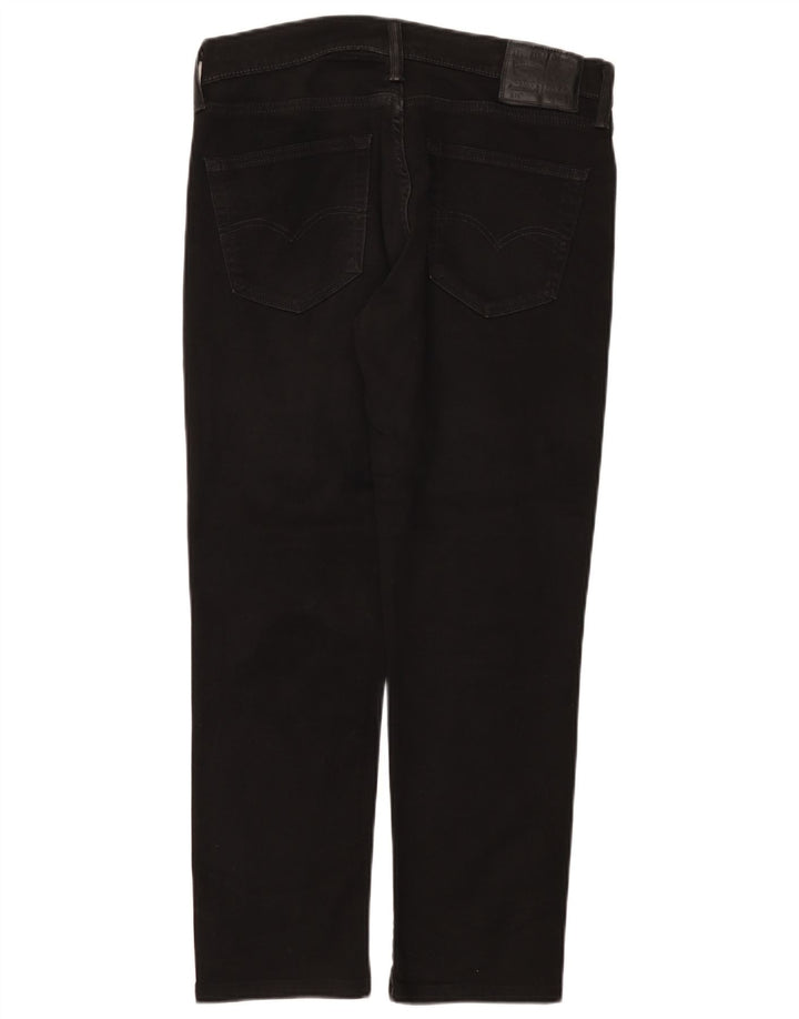 Levi's Mens Slim Jeans W33 L28 Black Cotton