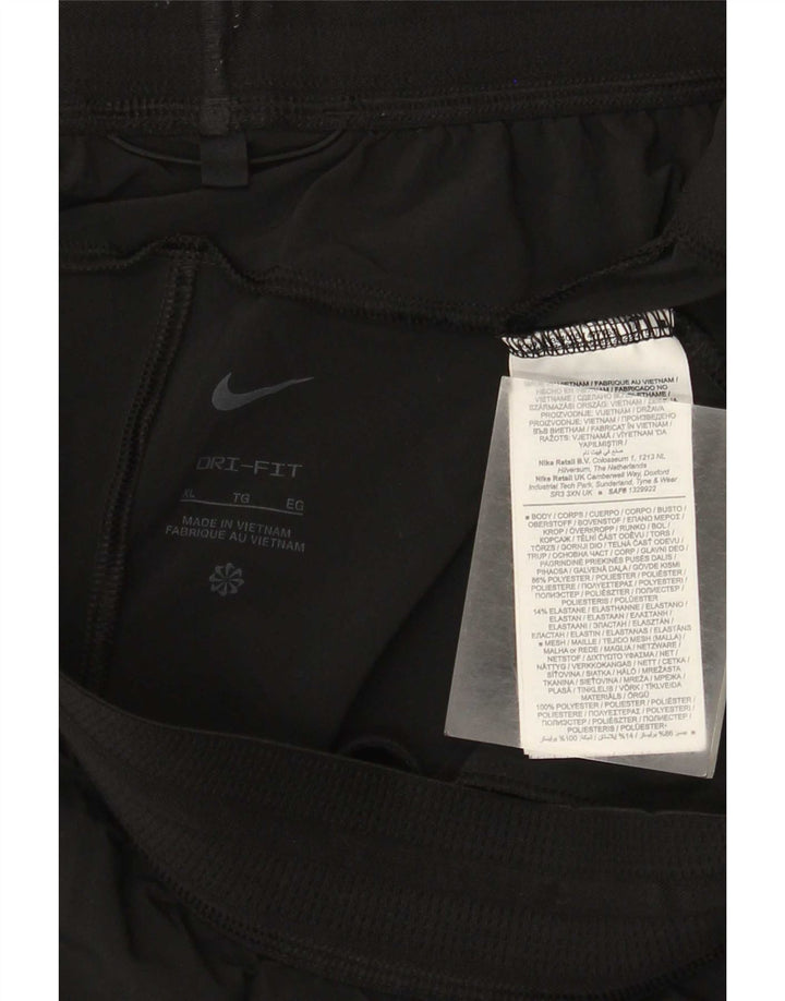 Nike Mens Dri Fit Sport Shorts XL Black Polyester