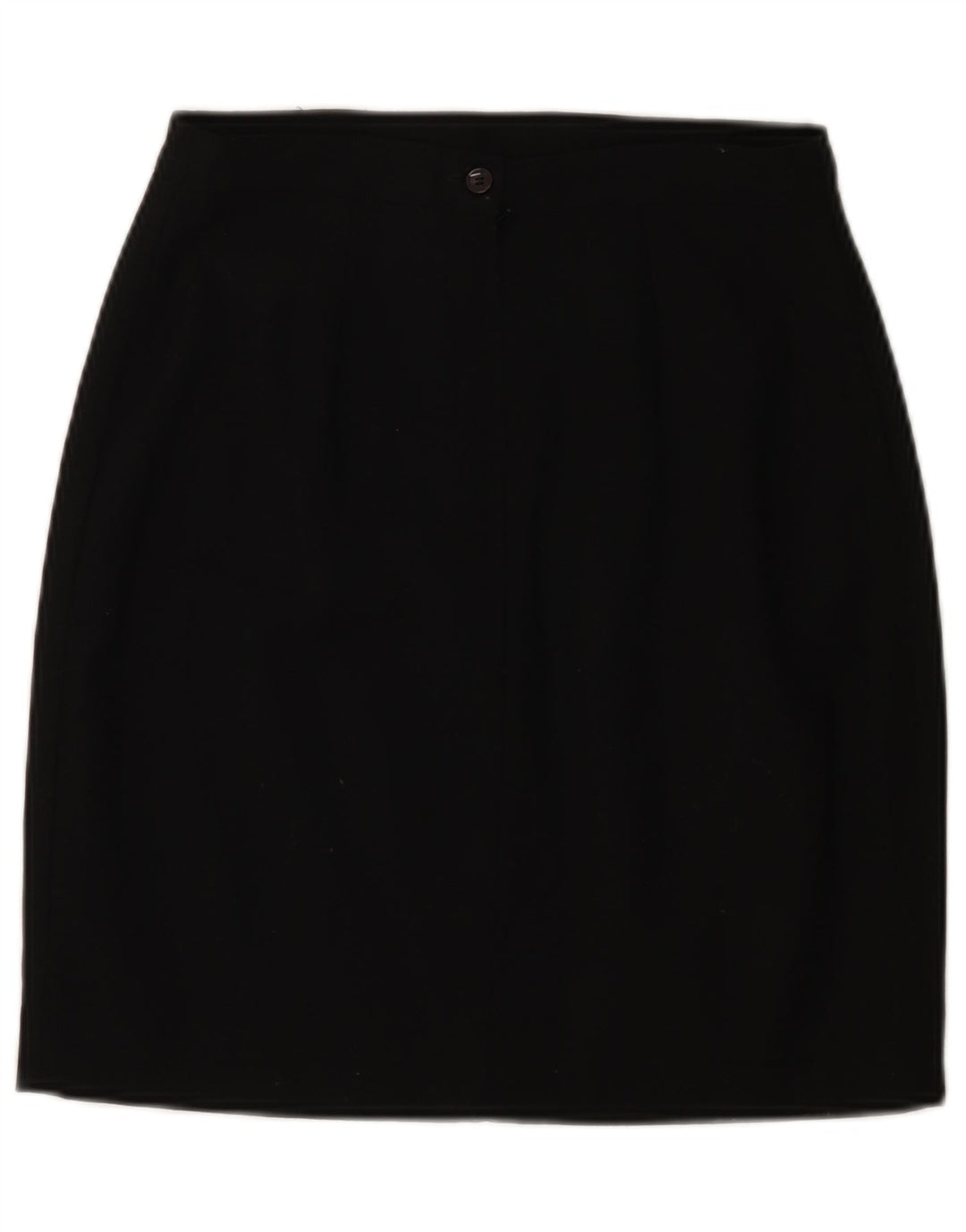 Kenzo Womens Pencil Skirt IT 40 Small W26  Black Wool