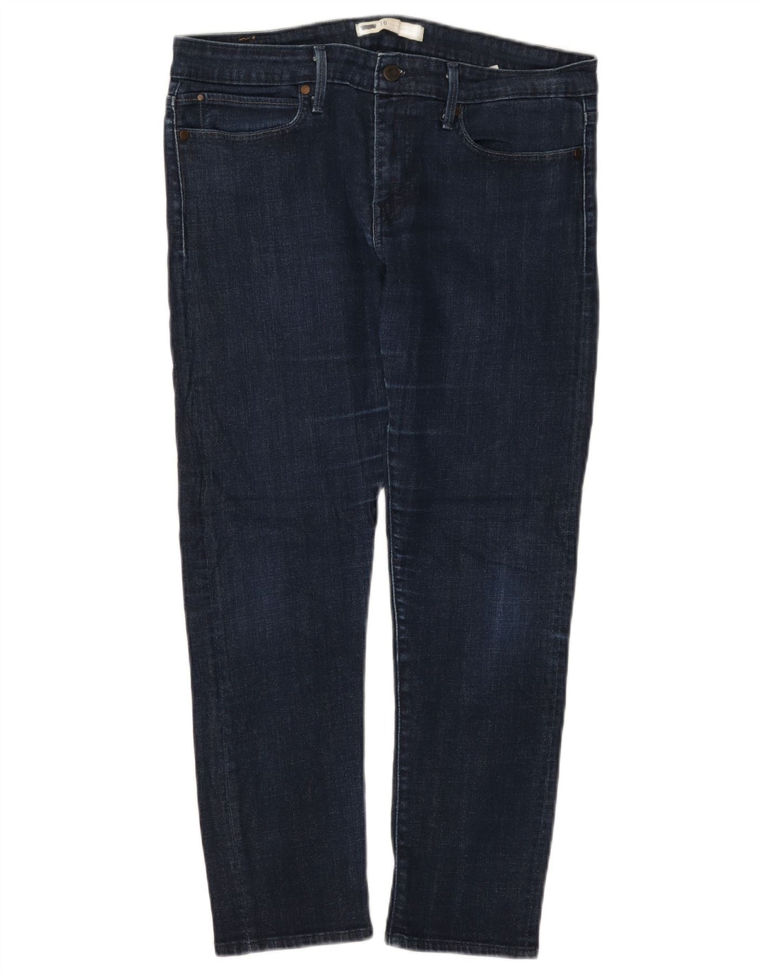 LEVI'S Womens Slim Jeans W30 L27  Navy Blue Cotton