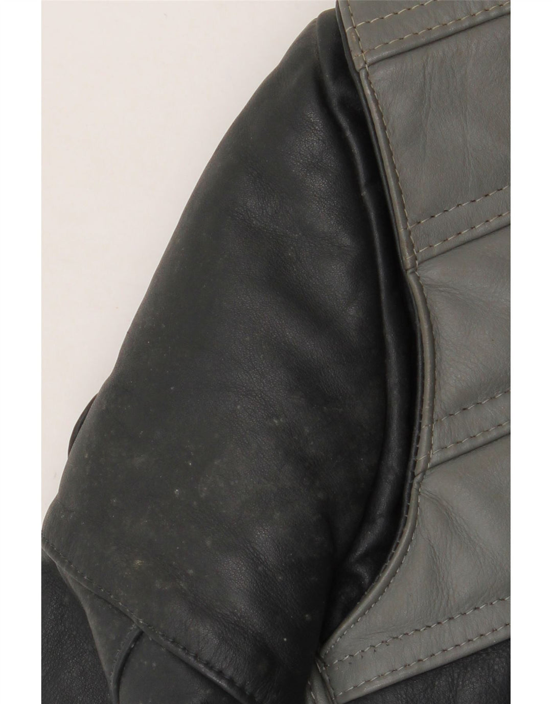 MQP Womens Motorcycle Leather Racer Jacket IT 44 Medium Black Leather Vintage MQP and Second-Hand MQP from Messina Hembry 