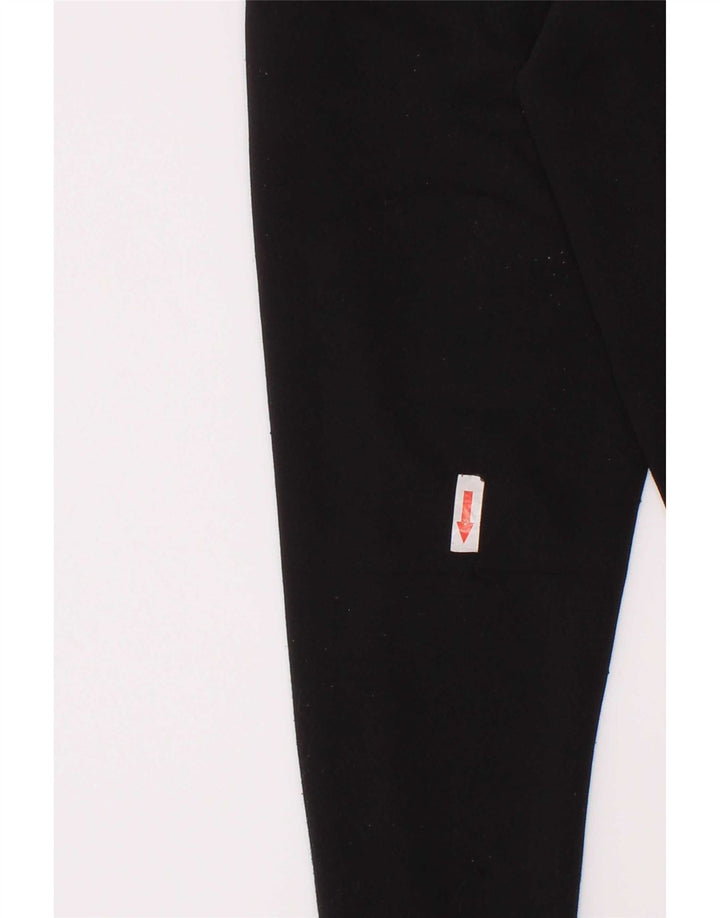 Adidas Boys Climalite Tracksuit Trousers 3-4 Years Black Polyester