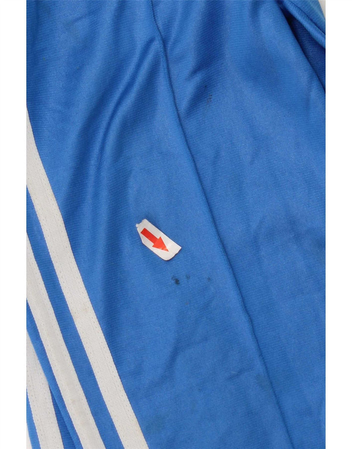 Adidas Girls Tracksuit Trousers 5-6 Years Blue Polyester