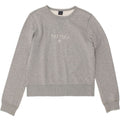 NAUTICA Womens Graphic Sweatshirt Jumper UK 10 Small Grey Cotton | Vintage Nautica | Thrift | Second-Hand Nautica | Used Clothing | Messina Hembry 
