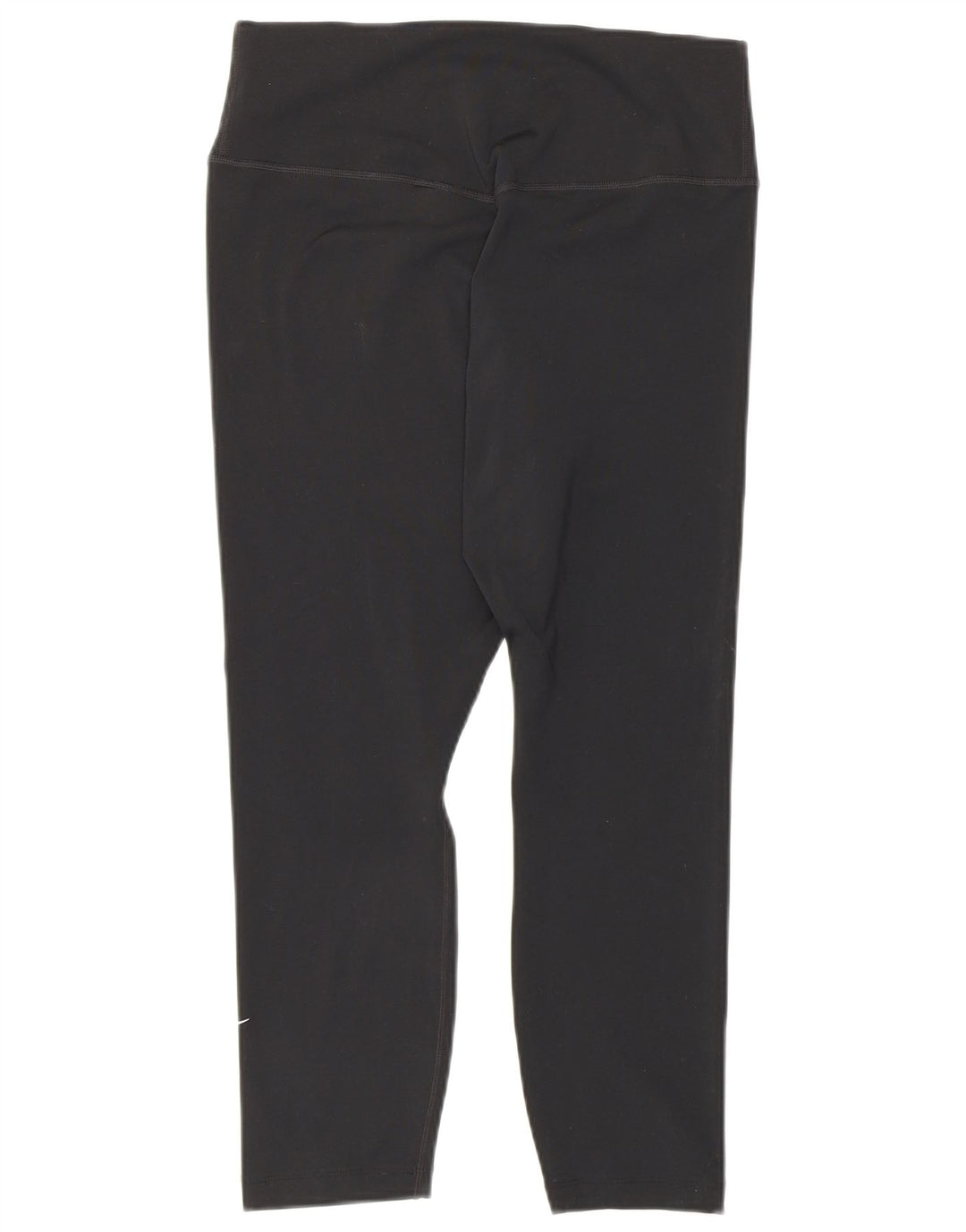 Γυναικεία κολάν Nike Dri Fit Capri UK 12 μεσαίου μαύρου πολυεστέρα
