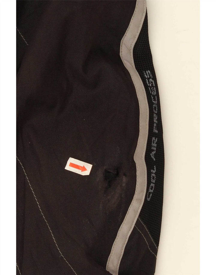 Ixon Mens Motorcycle Graphic Racer Jacket UK 38 Medium Black Polyester