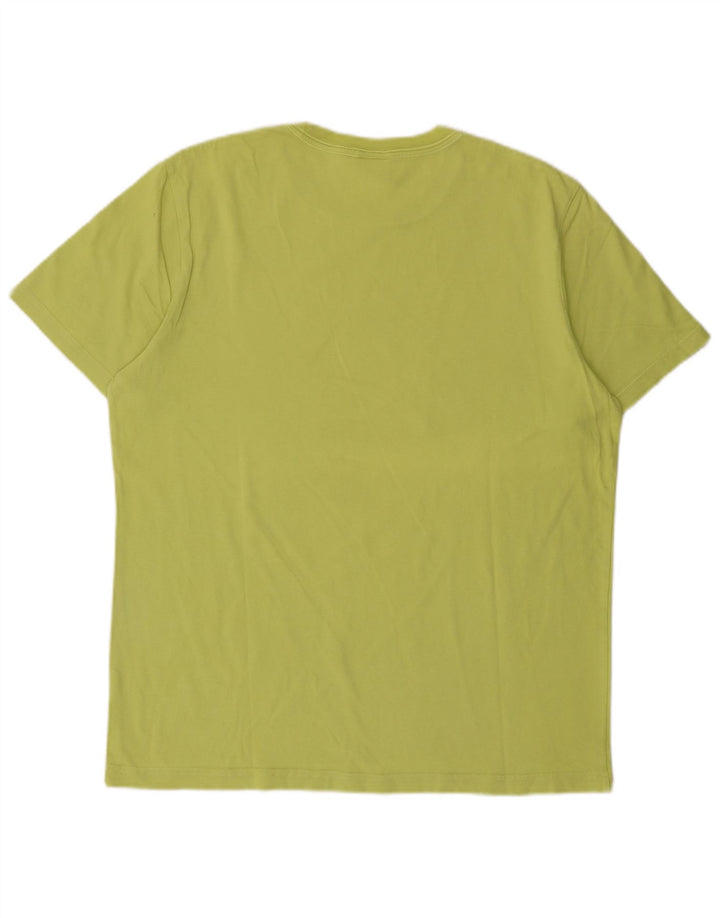 Puma Mens Graphic T-Shirt Top Large Green