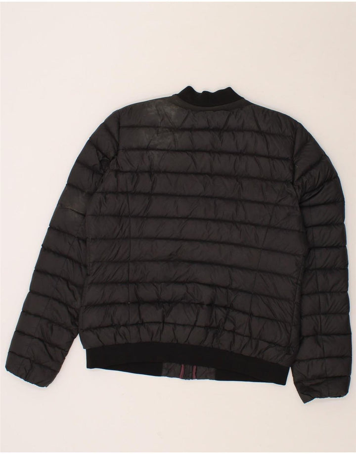 GEOX Womens Padded Jacket UK 12 Medium  Black Vintage Geox and Second-Hand Geox from Messina Hembry 