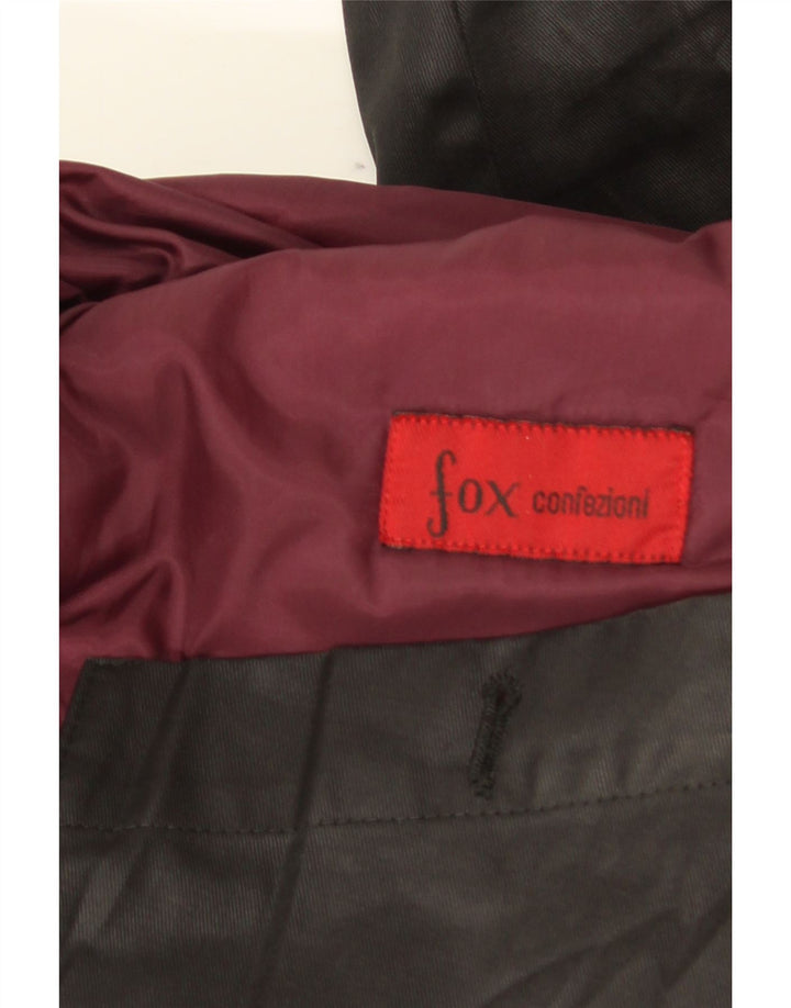 Vintage Mens Windbreaker Coat UK 42 XL Black