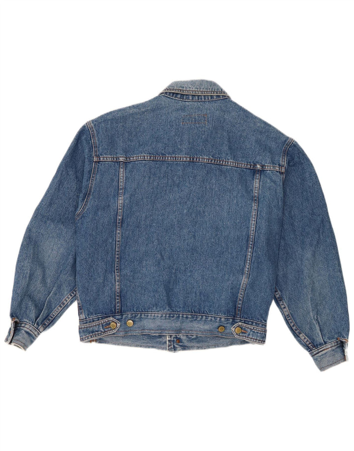 Giacca di jeans da uomo Cacharel UK 36 piccolo cotone blu