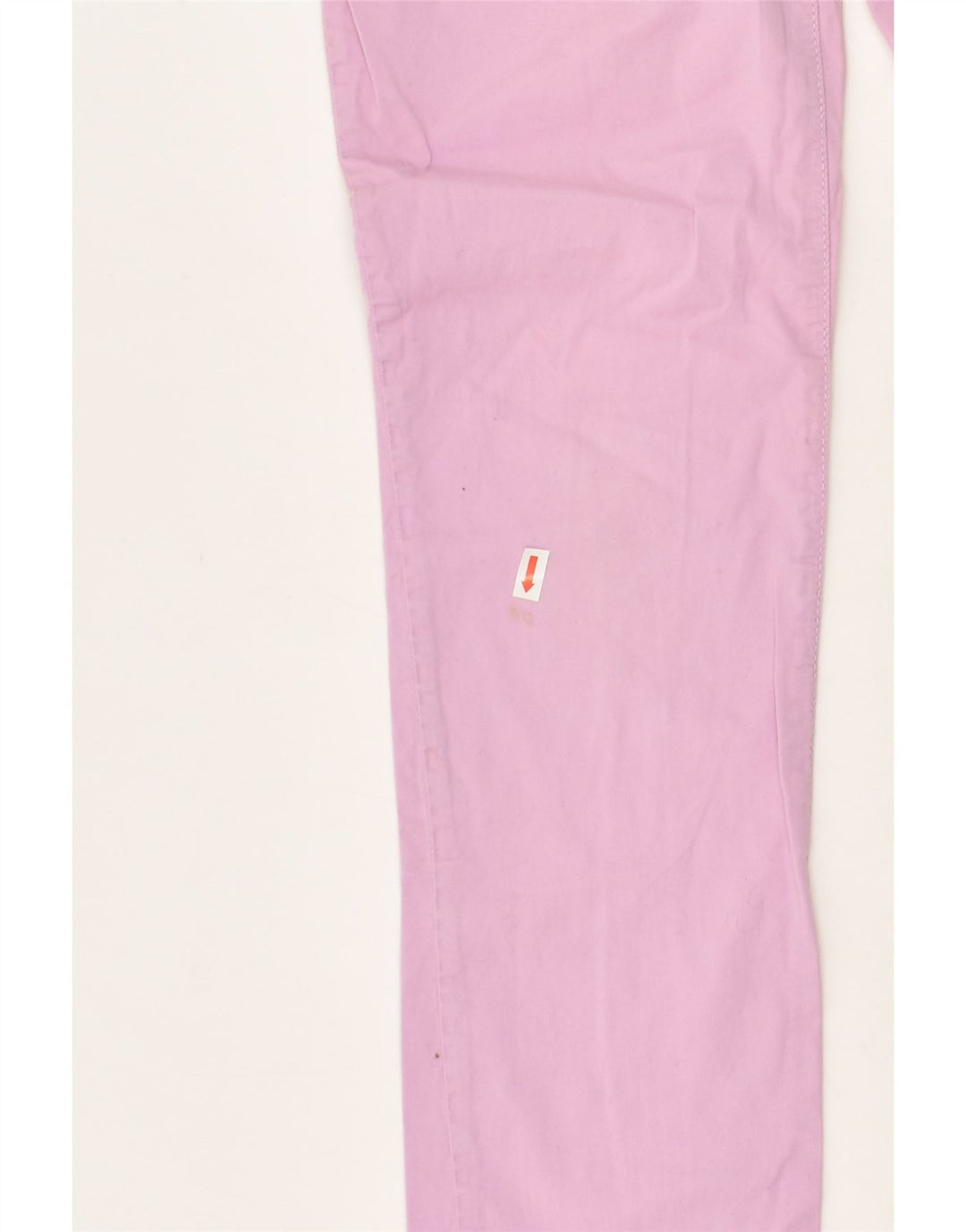 BENETTON Girls Straight Casual Trousers 10-11 Years XL W24 L24  Pink | Vintage Benetton | Thrift | Second-Hand Benetton | Used Clothing | Messina Hembry 