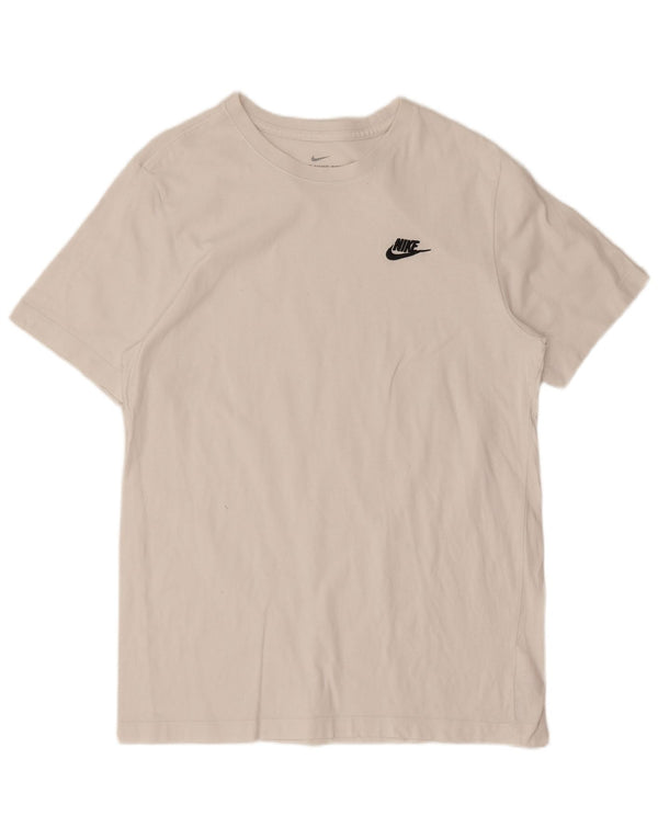 Nike T-shirt top mellem mænd, hvid bomuld