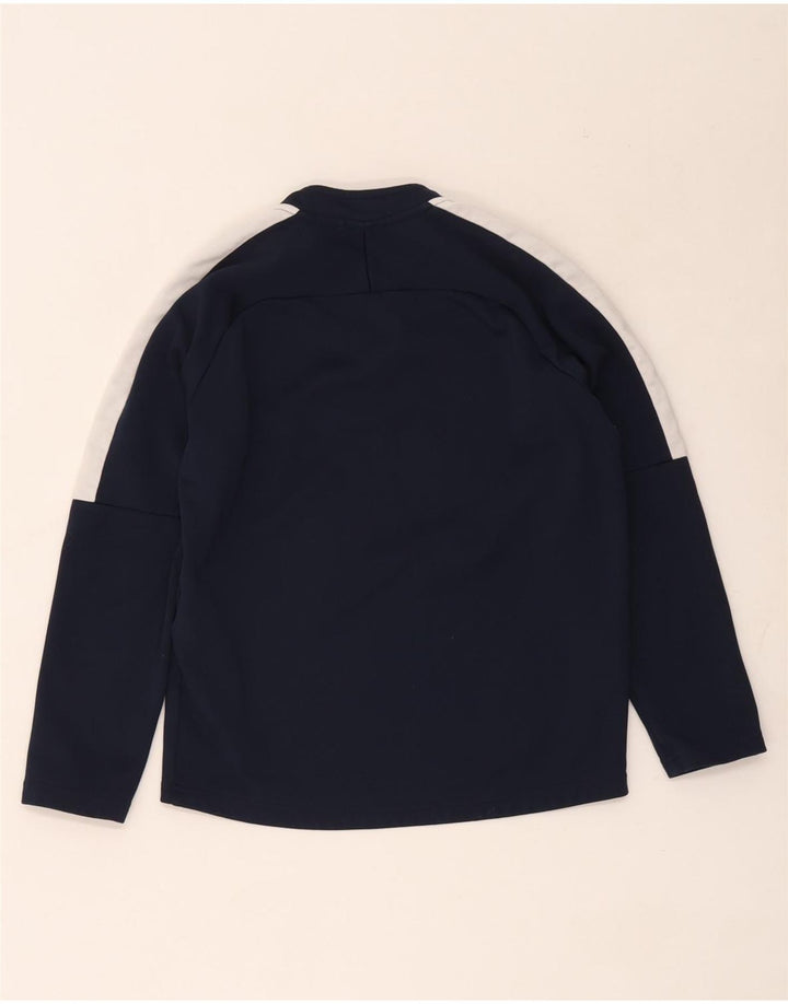 Nike Boys Dri Fit Pullover træningsdragt Top 10-11 år Medium Navy Blue
