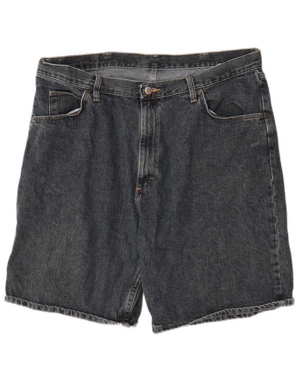 Wrangler Mens Relaxed Fit Denim Shorts W38 XL Blue Cotton