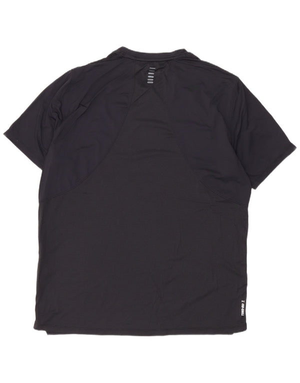 Męska koszulka t-shirt Under Armour, duża, nylonowa, w kolorze granatowym
