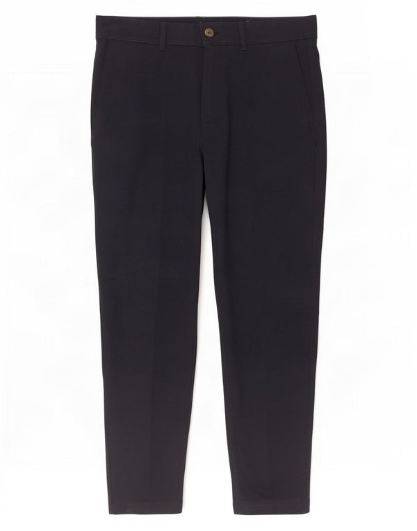 Zara Slim-Anzughose für Herren, EU 44, Größe L, W34, L28, Marineblau, Polyester