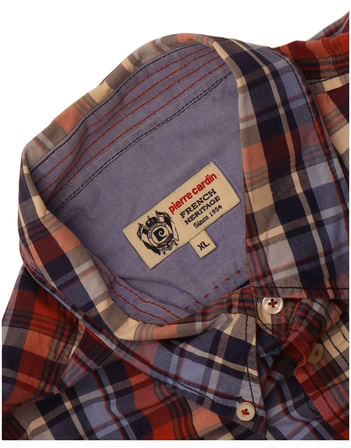 Pierre Cardin Mens Shirt XL Multicoloured Check
