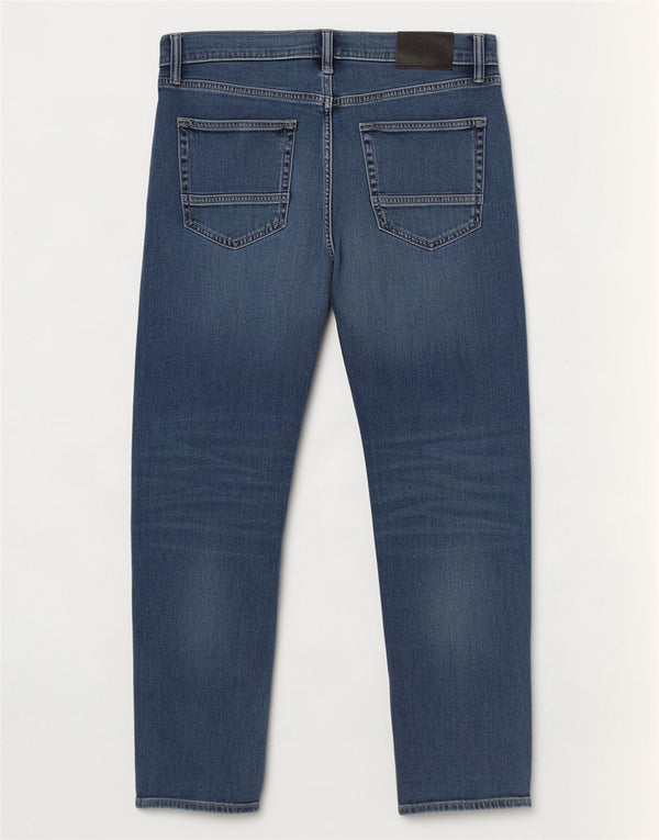 Jeans retos masculinos Marks & Spencer W32 L29 algodão azul