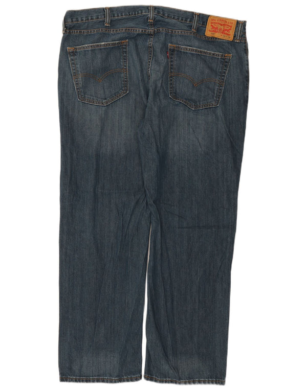 Levi's Uomo 559 Jeans dritti dalla vestibilità rilassata W40 L30 Cotone Blu