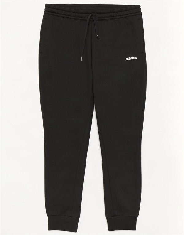 Adidas Damen Trainingshose Jogger UK 12/14 Medium Schwarz Polyester