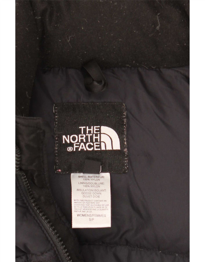 The North Face Womens Oversized Padded Jacket UK 10 Small Black Nylon