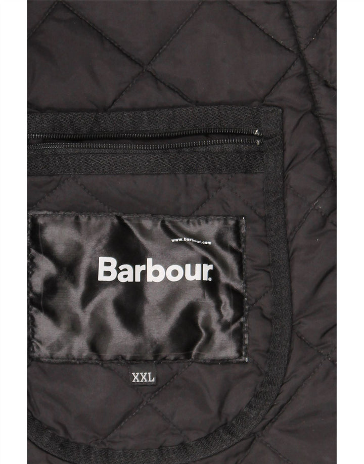 Giacca trapuntata da uomo Barbour UK 44 2XL Poliammide nera