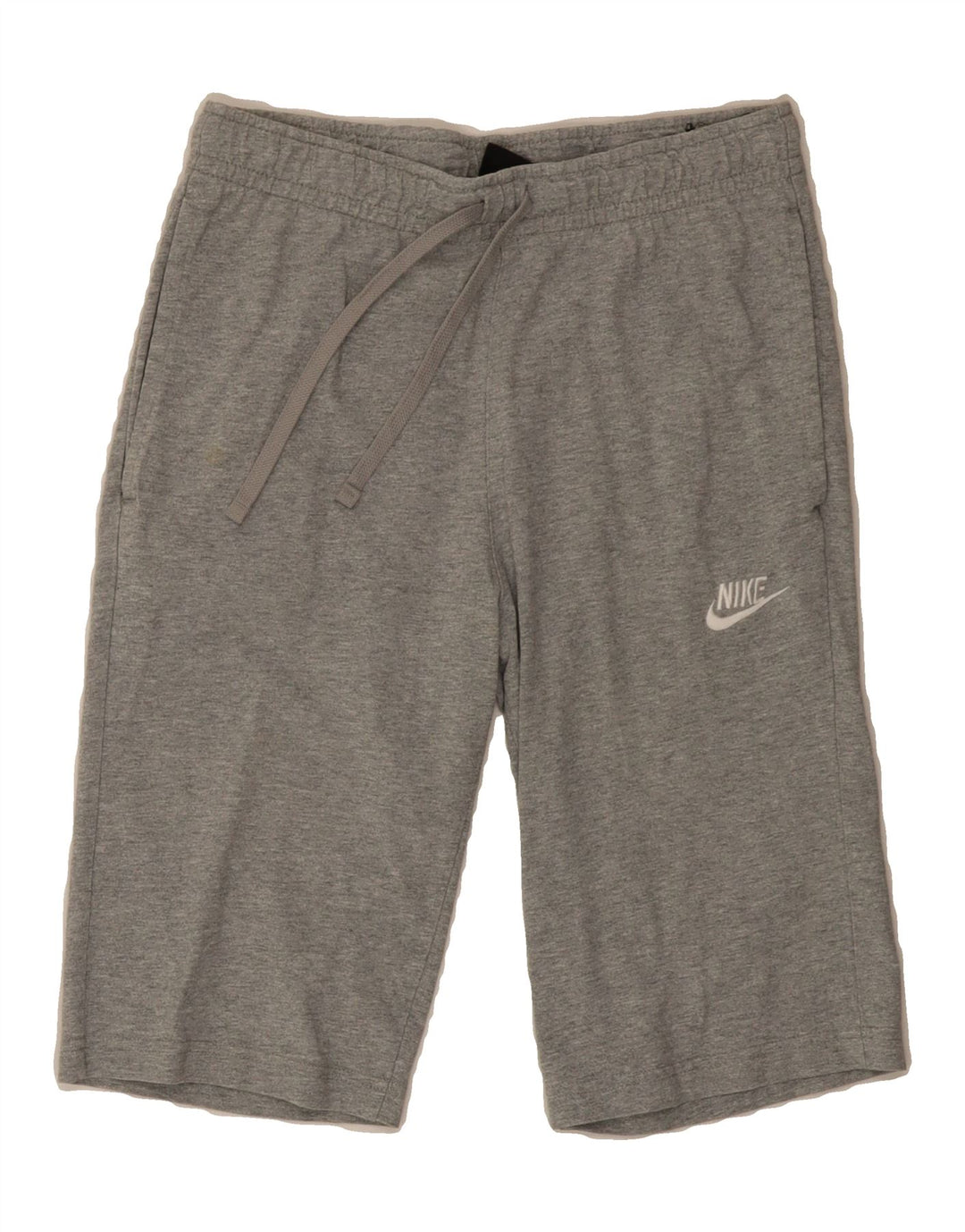 NIKE Mens Bermuda Sport Shorts Small  Grey Cotton Vintage Nike and Second-Hand Nike from Messina Hembry 