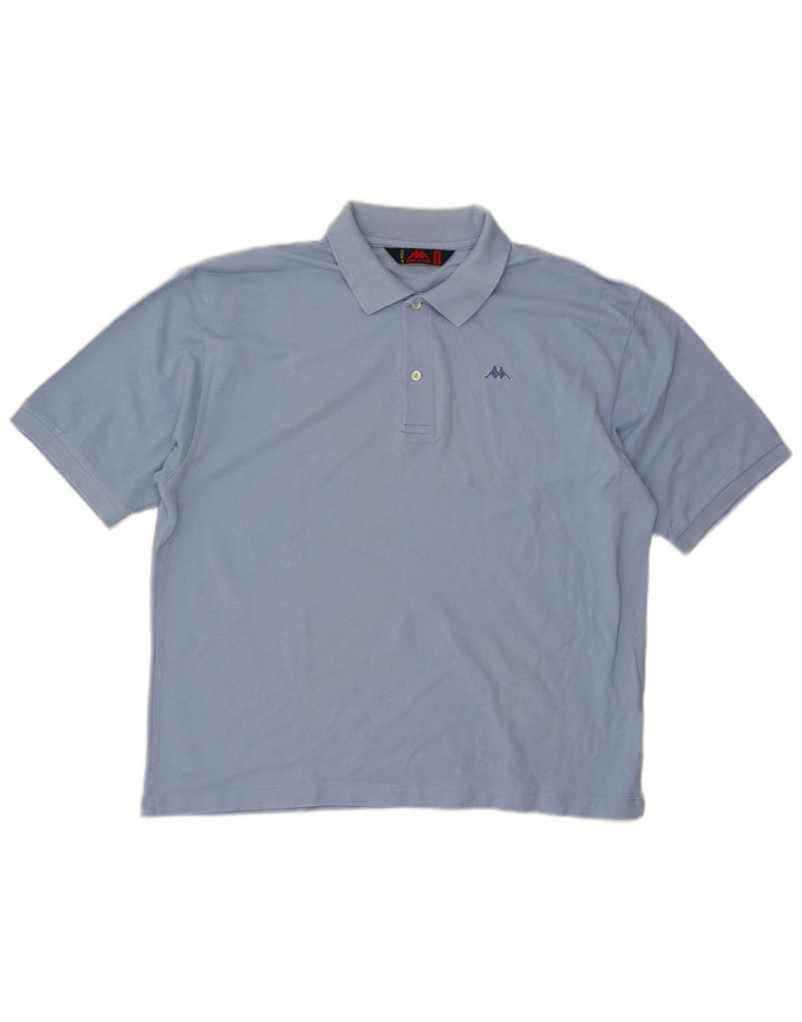 Kappa Mens Polo Shirt XL Blue