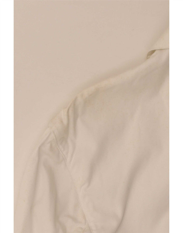 Sergio Tacchini Chaqueta Bomber para Hombre UK 40 Grande Algodón Blanco