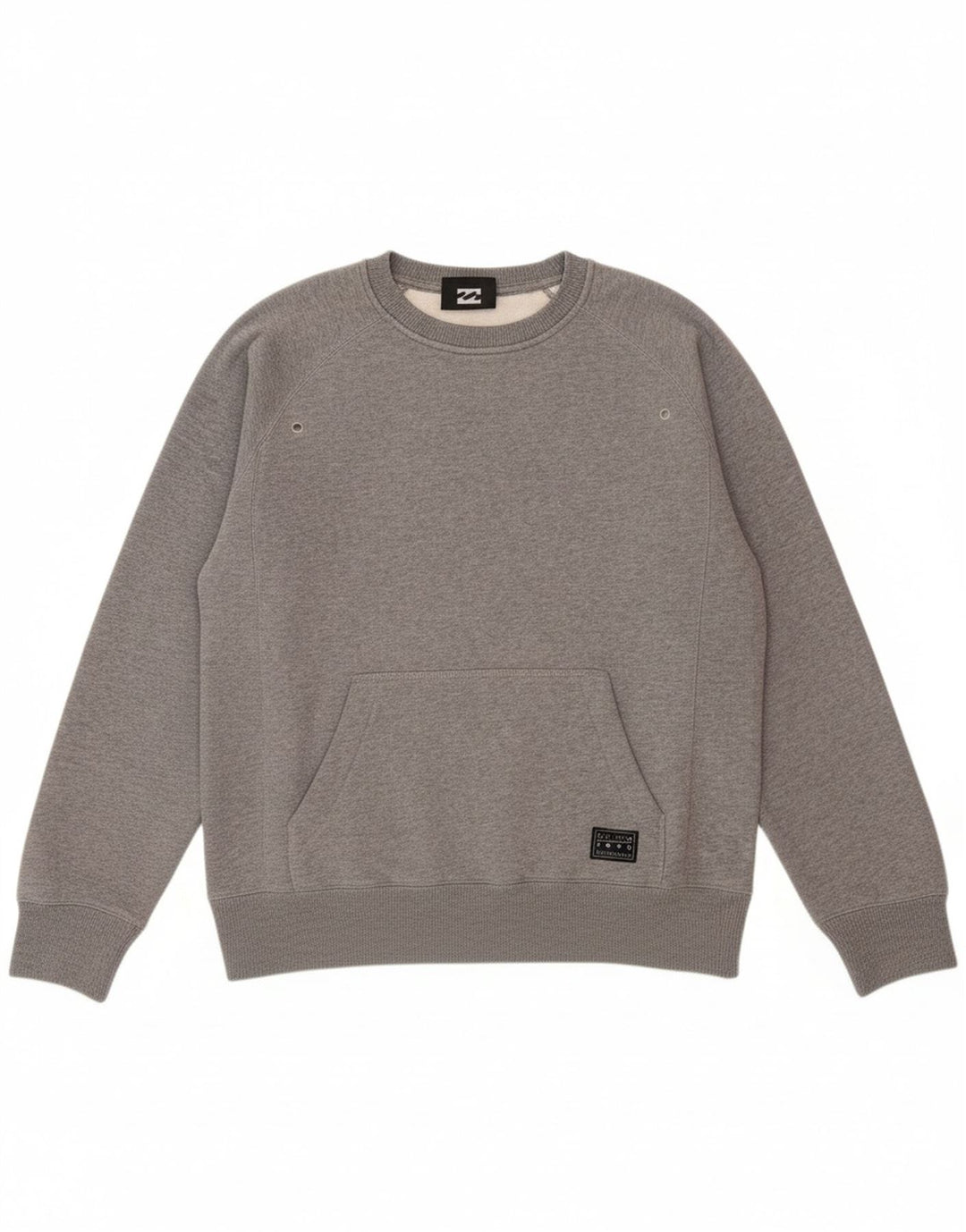 BILLABONG Mens Sweatshirt Jumper Small Grey Cotton