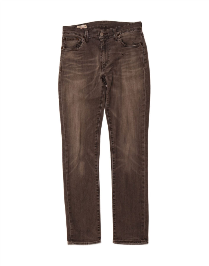 Levi's Mens 511 Slim Jeans W30 L32 Grey Cotton