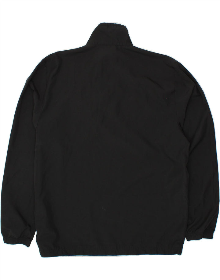 ADIDAS Mens Clima Proof Pullover Tracksuit Top UK 40/42 Medium Black Vintage Adidas and Second-Hand Adidas from Messina Hembry 