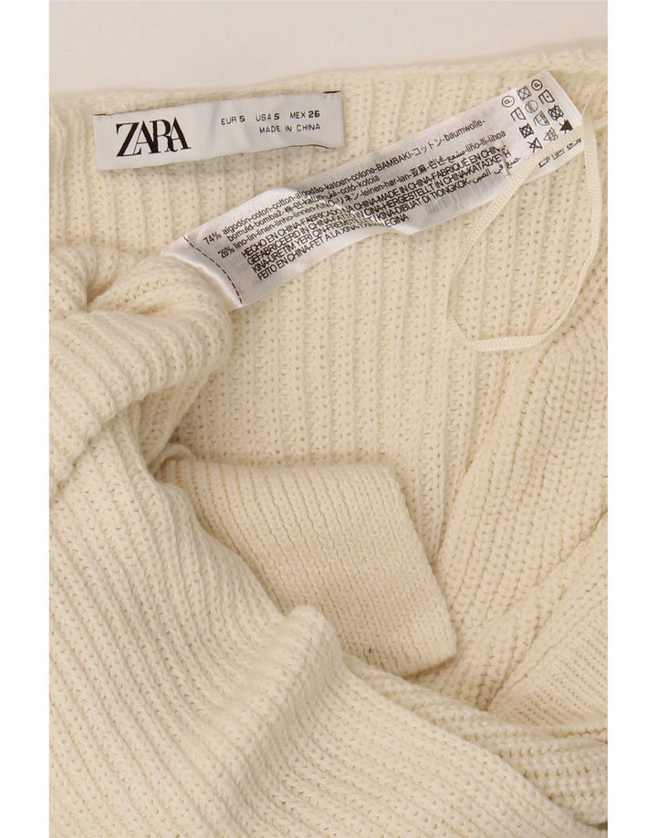 Zara Herrevest Tank Top Lille Beige Bomuld