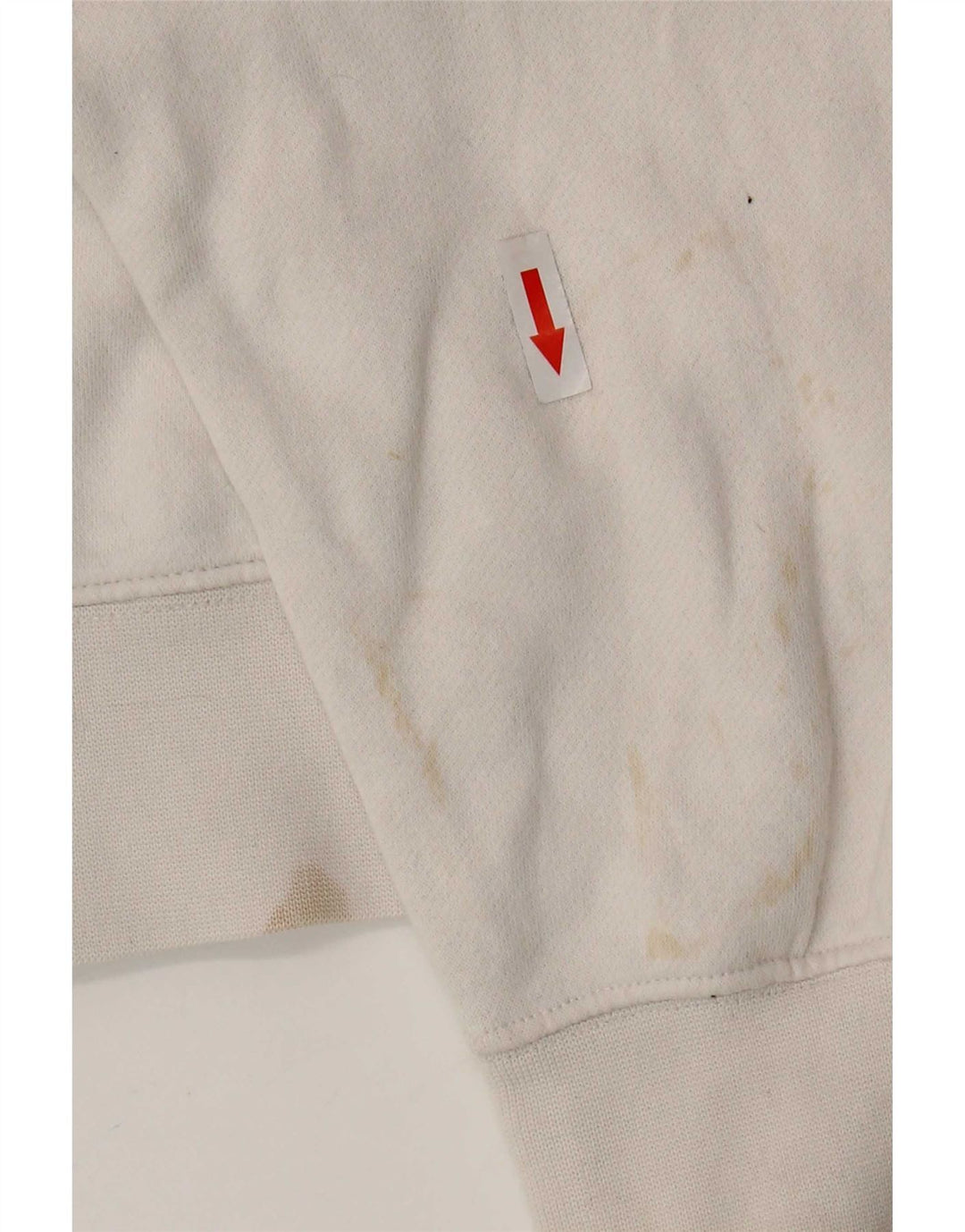 Nike Mens Sweatshirt Jumper Small White Cotton