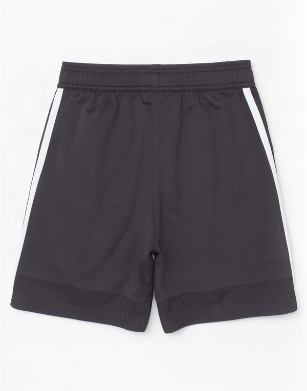 Pantaloncini sportivi Adidas da ragazzo 11-12 anni in poliestere nero