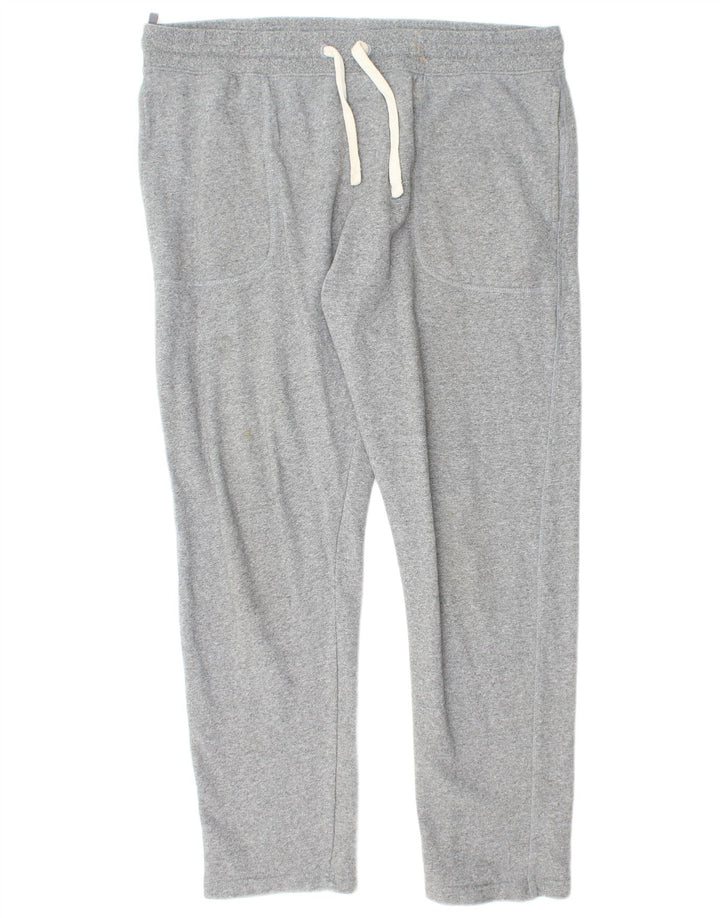 MARKS & SPENCER Mens Tracksuit Trousers XL  Grey Flecked Cotton