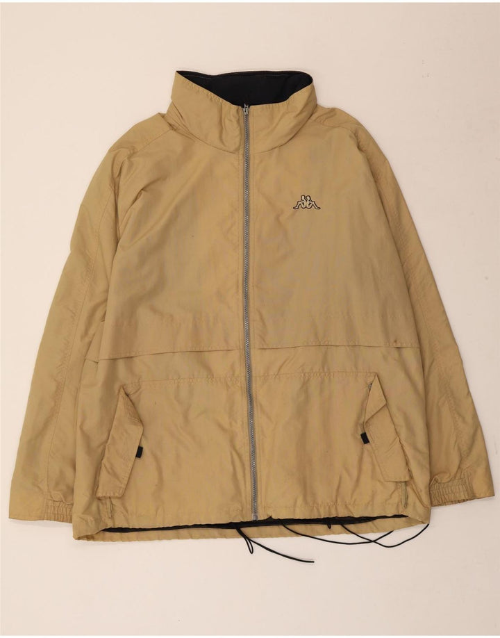 Kappa Regnjakke til mænd UK 42 XL Beige Polyamid