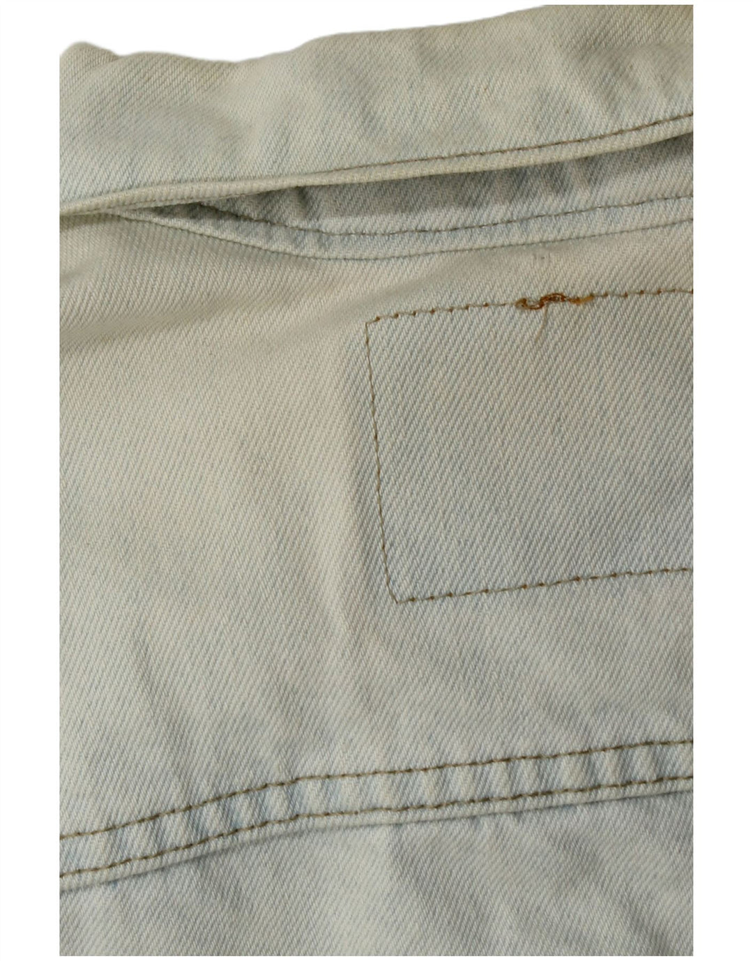 Levi's Veste en Jean Homme UK 38 Bleu Moyen Coton