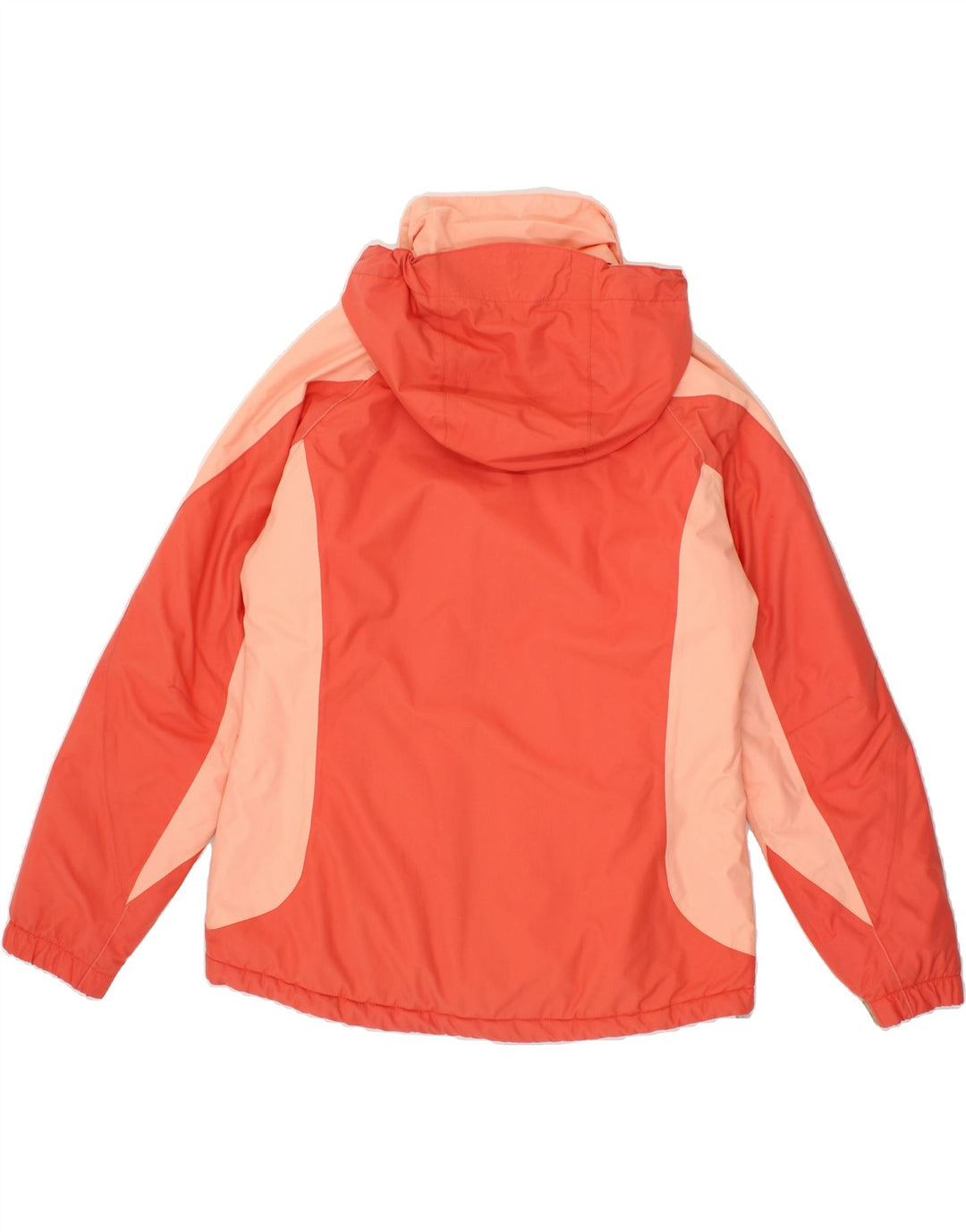 LANDS END Womens Oversized Hooded Padded Jacket UK 6/8 Small Pink Vintage Lands End and Second-Hand Lands End from Messina Hembry 