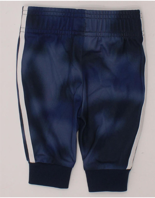 ADIDAS Baby Boys Joggers Tracksuit Trousers 0-3 Months  Navy Blue Tie Dye
