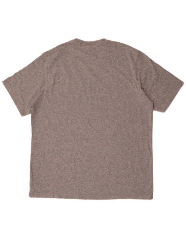 Champion Ανδρικό γραφικό T-Shirt Top 2XL Γκρι βαμβακερό