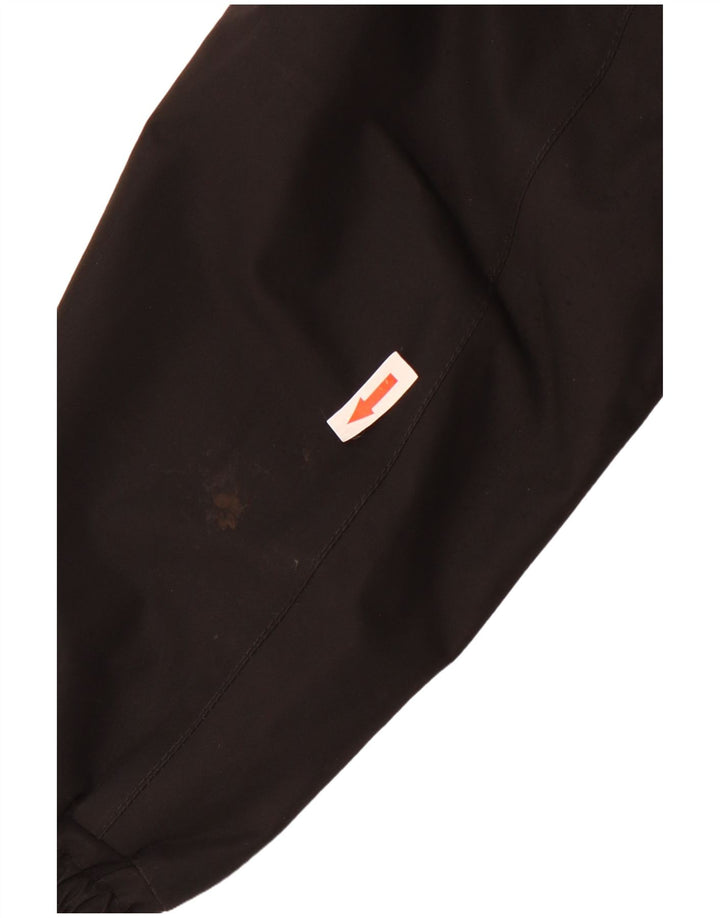 Helly Hansen Regnjakke med hætte til drenge 11-12 år Sort polyester
