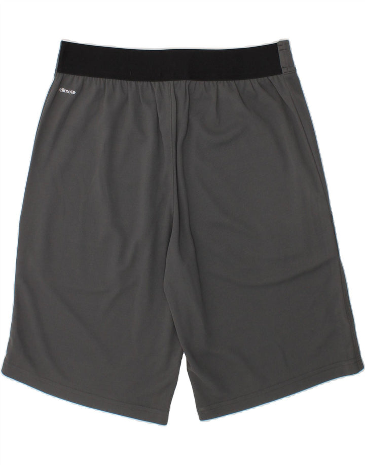 ADIDAS Boys Sport Shorts 11-12 Years Grey Polyester Vintage Adidas and Second-Hand Adidas from Messina Hembry 