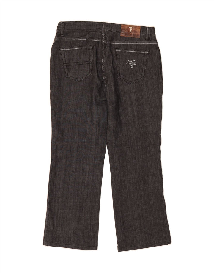 TRUSSARDI Womens Straight Jeans W29 L25 Grey Cotton Vintage Trussardi and Second-Hand Trussardi from Messina Hembry 