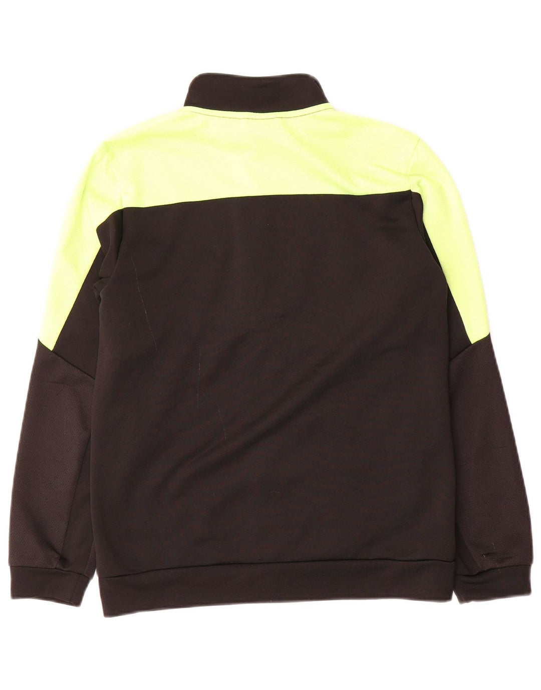 Puma Jungen-Trainingsanzug-Top-Jacke, 13–14 Jahre, schwarzes Farbblockdesign