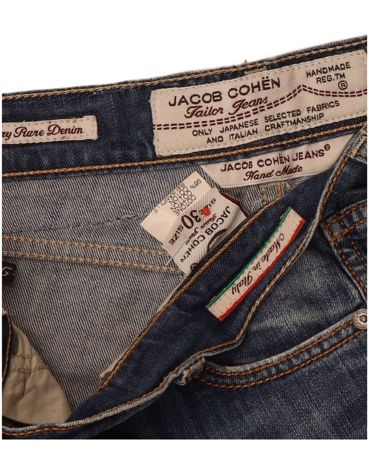 Jacob Cohen Dame Cropped Jeans W30 L24 Blå Bomuld
