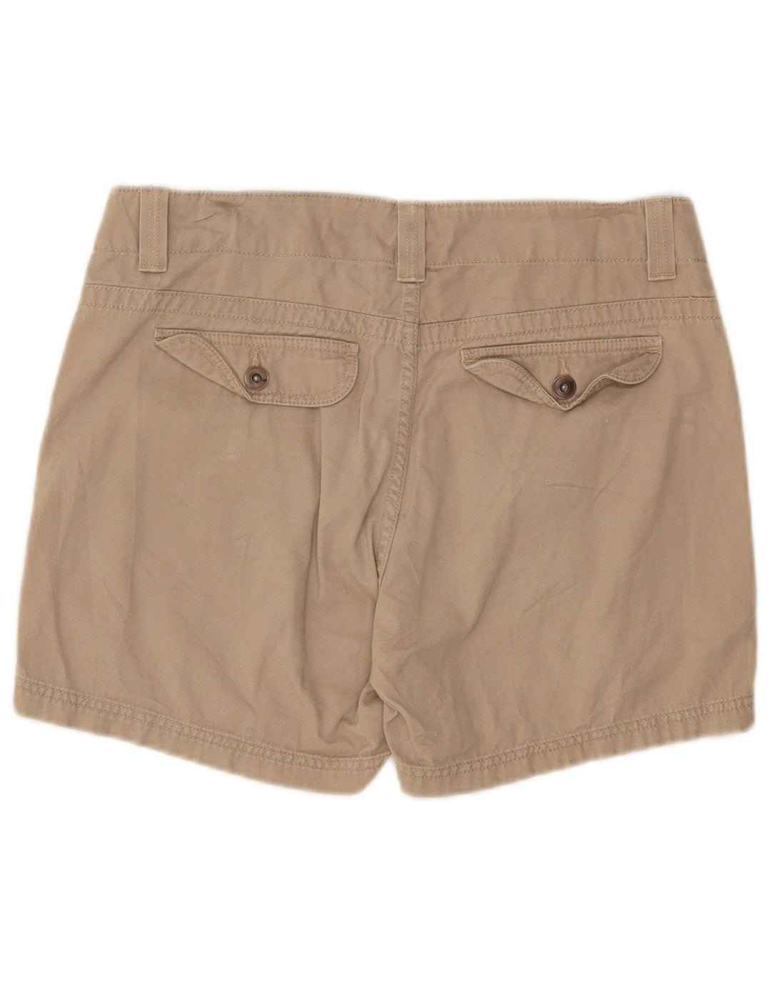 Lee Womens Cargo Shorts US 10 Large W34  Beige Cotton