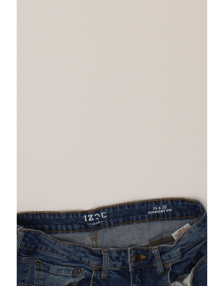 IZOD Mens Slim Jeans W34 L32 Blue Cotton Vintage Izod and Second-Hand Izod from Messina Hembry 